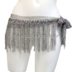 Bellydance, Belly Dance, Belly Dance Costumes, Bellydance Costumes, Skirt, Grey Skirt, Rhinestones, Aurora Borealis