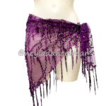 Belt, Sequins, Bellyadance hip scarf, Bellydance sequins