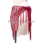 Belt, Sequins, Bellyadance hip scarf, Bellydance sequins