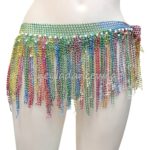 Bellydance, Belly Dance, Belly Dance Costumes, Bellydance Costumes, Skirt, Grey Skirt, Rhinestones, Aurora Borealis