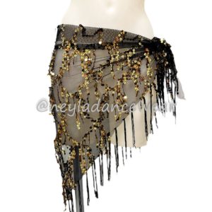 Belt, Sequins, Bellyadance hip scarf, Bellydance sequins