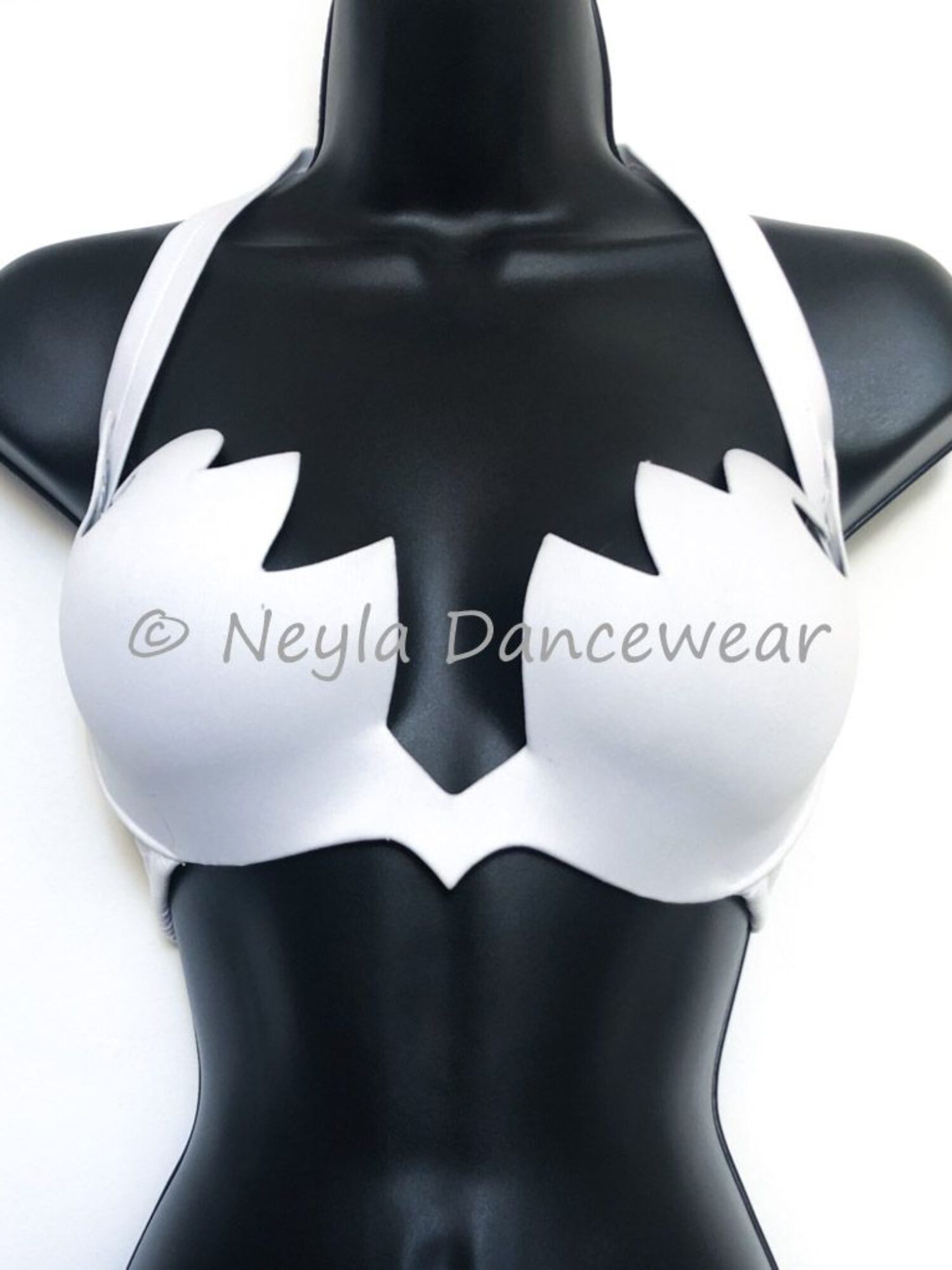 Rounded Egyptian cups for belly dance costumes.