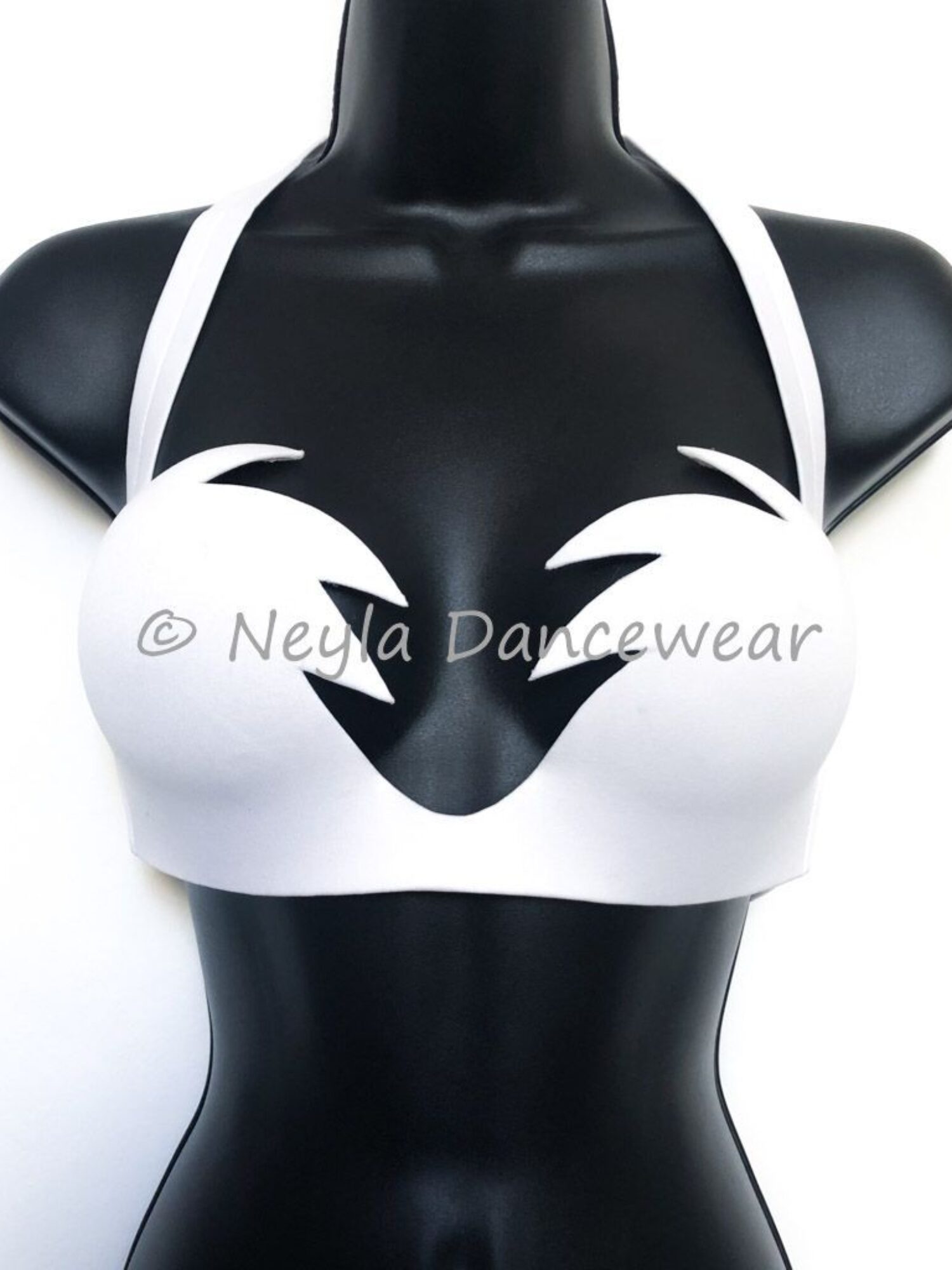 Pointed Egyptian cups for belly dance costumes.